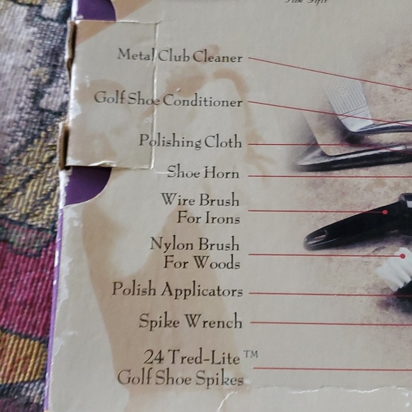 Golf club and shoe cleaning kit - Picture 3 of 4